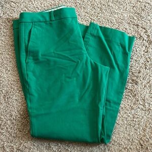 Hunter Green crop pants